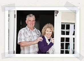 Mick and Sheila Your Hosts At The Annexe Cottage